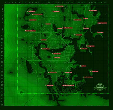 fallout 4 starting town|fallout 4 town locations.